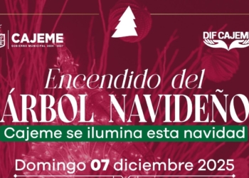 INVITA JAVIER LAMARQUE A FAMILIAS DE CAJEME AL ENCENDIDO DEL ÁRBOL NAVIDEÑO Y ESPECTÁCULO DE NAVIDAD 2025